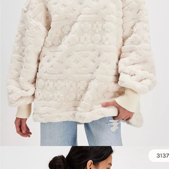 FP Movement by Free People Cream Textured Sweater - Picture 3 of 3